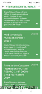 Webinar Mediterraneo: la musica che unisce i popoli Immagine 2
